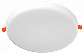 Встраиваемый светильник Jazzway  белый арт. PLED DL3 18w 6500K IP20 WH