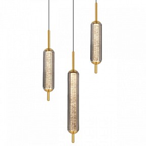 Подвесной светильник Imex PLC-7076 бронза арт. PLC-7076-340-3P-GREY
