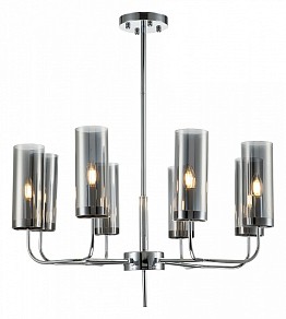 Люстра на штанге Indigo Balletto серый арт. 13014/8R Chrome