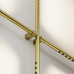 Соединитель для треков Maytoni Technical Accessories for system Axity латунь арт. CA008TX-BS