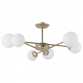 Люстра на штанге Arte Lamp Marco латунь арт. A2703PL-6SG