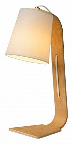 Настольная лампа декоративная Lucide Nordic коричневый арт. 06502/81/31