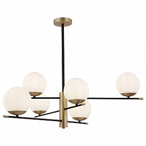 Подвесная люстра Maytoni Nostalgia золото арт. MOD048PL-06G