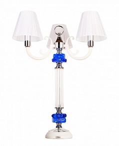Настольная лампа декоративная Manne Manne хром арт. TL.7810-3 BLUE