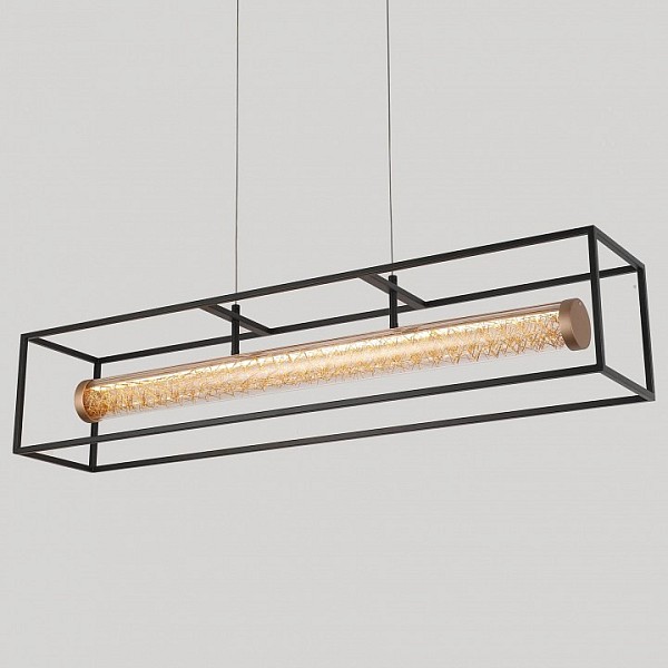 Подвесной светильник iLedex Look золото арт. 4737-90 MBK+SGD