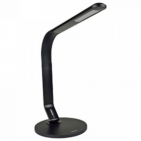 Настольная лампа офисная Uniel TLD-555 черный арт. TLD-555 Black/LED/500Lm/5500K/Dimmer/USB