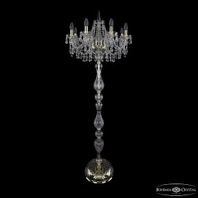 Торшер Bohemia Ivele Crystal 1403 золото арт. 1403T1/8/195-160 G