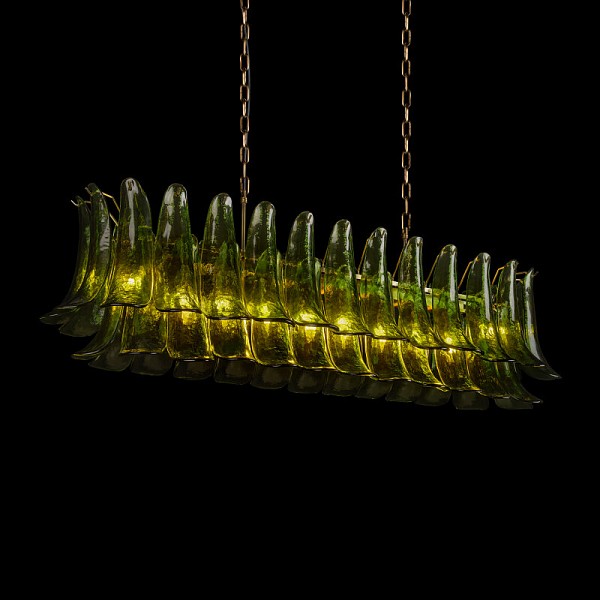 Подвесная люстра Loft it Lilou бронза арт. 10600/1200R Olive