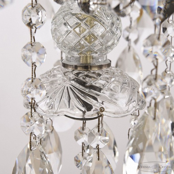 Подвесная люстра Bohemia Ivele Crystal AL1615 бронза арт. AL16315/5/141 PD