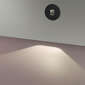 Встраиваемый светильник Odeon Light Vitty черный арт. 6651/1WL