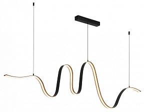 Подвесной светильник Odeon Light Nastro черный арт. 7025/52L