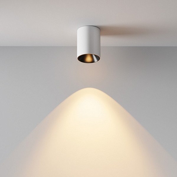 Накладной светильник Maytoni Technical Alfa LED белый арт. C064CL-8W2.7K-RD-WB