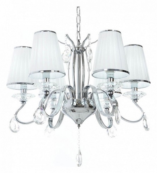 Подвесная люстра LUMINA DECO Finezzia хром арт. LDP 9267-6 CHR