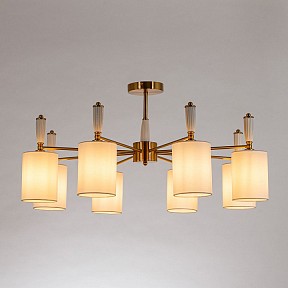 Люстра на штанге Arte Lamp WAVERLEY медь арт. A4102PL-8PB