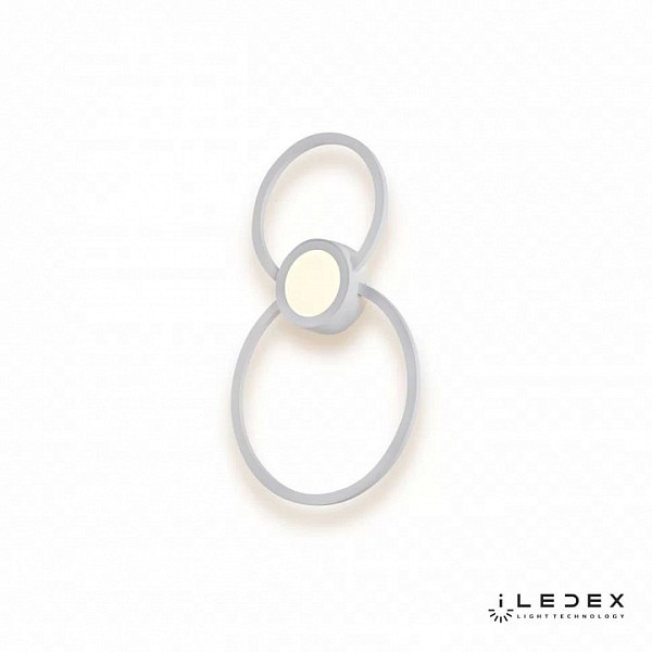 Накладной светильник iLedex Galaxy белый арт. X046124 24W 3000K WH