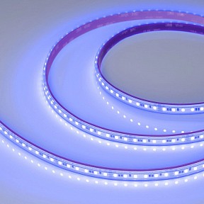 Лента светодиодная Arlight A120 RGB 24V 8mm 12 W/m IP20-IP67 белый арт. 042907