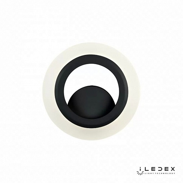 Накладной светильник iLedex Gravity черный арт. A006-1 11W 4000K BK
