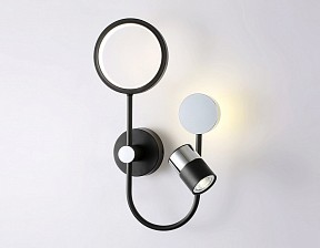 Бра с подсветкой Ambrella Light FL черный арт. FL51601