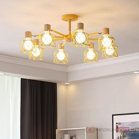 Люстра на штанге Imperiumloft Corf Yellow желтый арт. CORF-B01