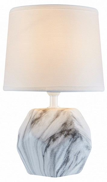 Настольная лампа декоративная Escada Marble белый арт. 10163/T White