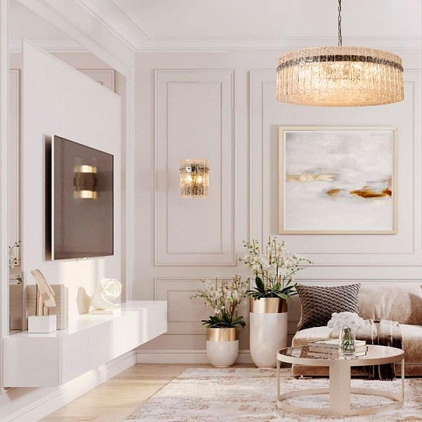 Подвесная люстра Loft it Nevada желтый арт. 10297/800 French gold