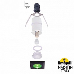 Грунтовый светильник Fumagalli Teresa серый арт. 2L4.000.000.LXZ1L