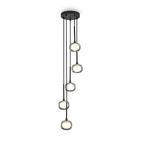 Подвесная люстра Freya Shimmer черный арт. FR5435PL-05B1