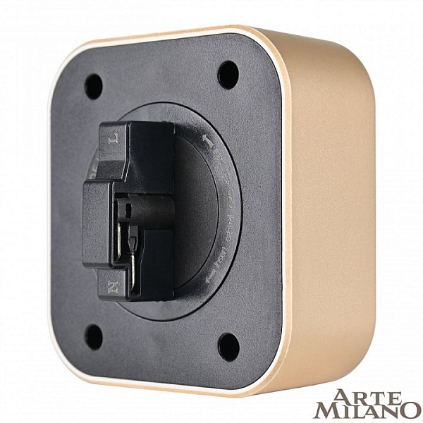 Накладной светильник Arte Milano Am-track-sockets золото арт. 380022TL/Light Gold