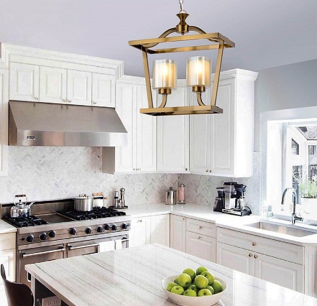 Подвесной светильник LUMINA DECO Atlanta бронза арт. LDP 1222-2 MD