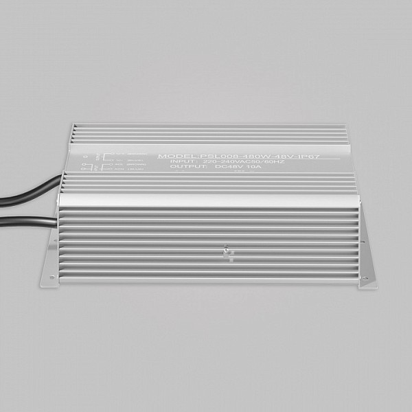 Блок питания Maytoni Power Supply Magnetic серый арт. PSL008-480W-48V-IP67