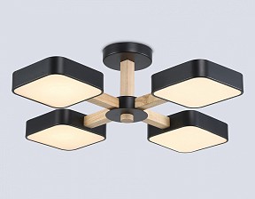 Люстра на штанге Ambrella Light FL дерево арт. FL4880