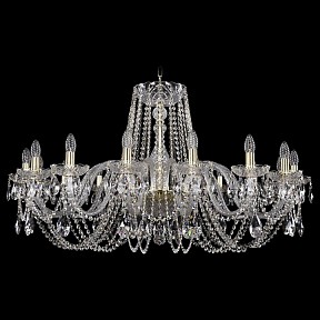 Подвесная люстра Bohemia Ivele Crystal 1402 золото арт. 1402/16/400/G