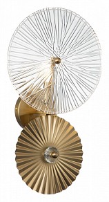 Накладной светильник Indigo Miele желтый арт. 12021/B/1W Brass