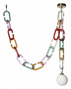 Подвесной светильник Loft it Chain золото арт. 10128C Mult