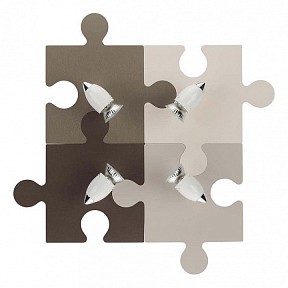 Спот Nowodvorski Puzzle коричневый арт. 6382