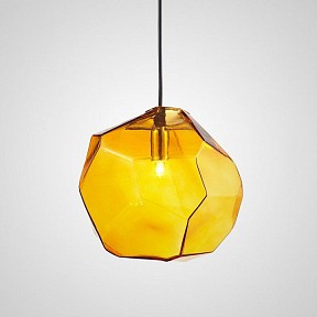 Подвесной светильник Imperiumloft Color Ice Cube Pendant Jevio Янтарный черный арт. JEVIO01