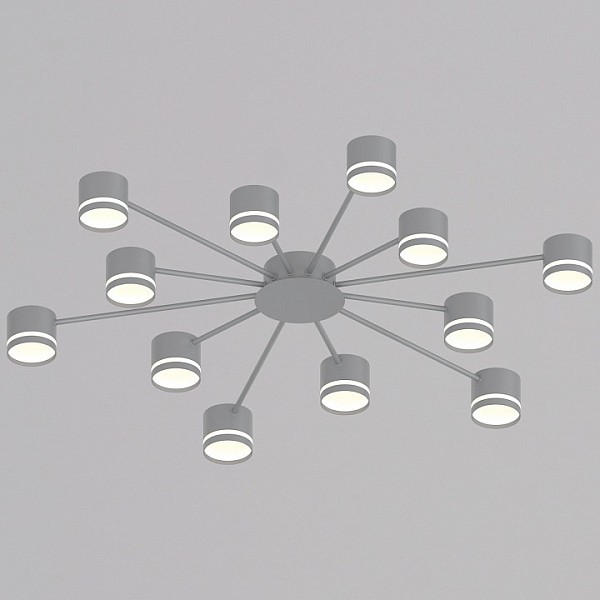 Потолочная люстра Reluce 06730-2 серый арт. 06730-0.3-12 GX53 GREY