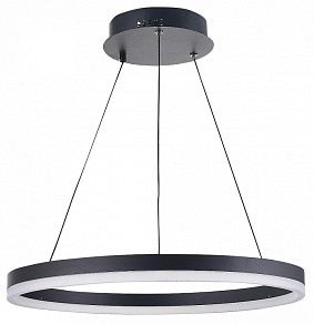 Подвесной светильник Natali Kovaltseva Oreol черный арт. LED LAMPS 81295