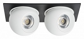 Встраиваемый светильник Lightstar Intero черный арт. i5276464