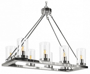 Подвесная люстра Loft it Candlelight никель арт. 10437/760R
