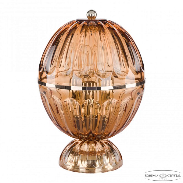 Подвесная люстра Bohemia Ivele Crystal 5480 золото арт. 5480L/18 G Amber/M-1H