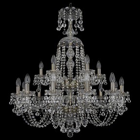 Подвесная люстра Bohemia Art Classic 11.26 бронза арт. 11.26.12+6.300.2d.XL-95.Br.B