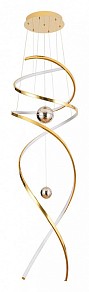 Подвесная люстра Arte Lamp Euphoria латунь арт. A2964SP-82PB