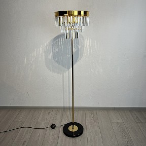 Торшер Imperiumloft Odeon Clear Glass Floor золото арт. 241415-22
