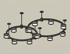 Подвесная люстра Ambrella Light XR черный арт. XR92221005