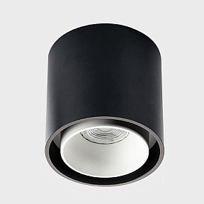 Накладной светильник Italline SKY черный арт. SKY black + SKY R white