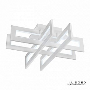 Потолочная люстра iLedex Stalker белый арт. 9082-600*600-X 96W WH