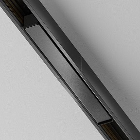 Соединитель для треков Maytoni Technical Аксессуары для системы Эксилити Х черный арт. TRA239PC-42B