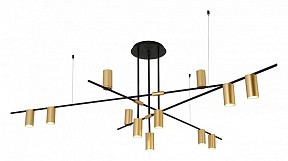 Люстра на штанге Kink Light Рия бронза арт. 07621-12,20