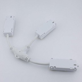 Соединитель для треков Aployt Magnetic track 220 белый арт. APL.0280.10.04
